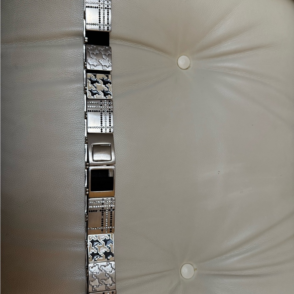 Suzi Roher Silver Puzzle Piece Belt